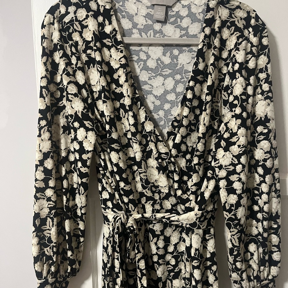 H&M wrap style dress